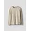NAME IT Name It - NKF Ribea Little Sparkle Slim Top- Beige/Champagne