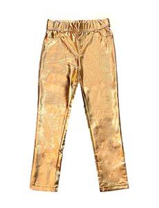  Metallic Legging - Gold