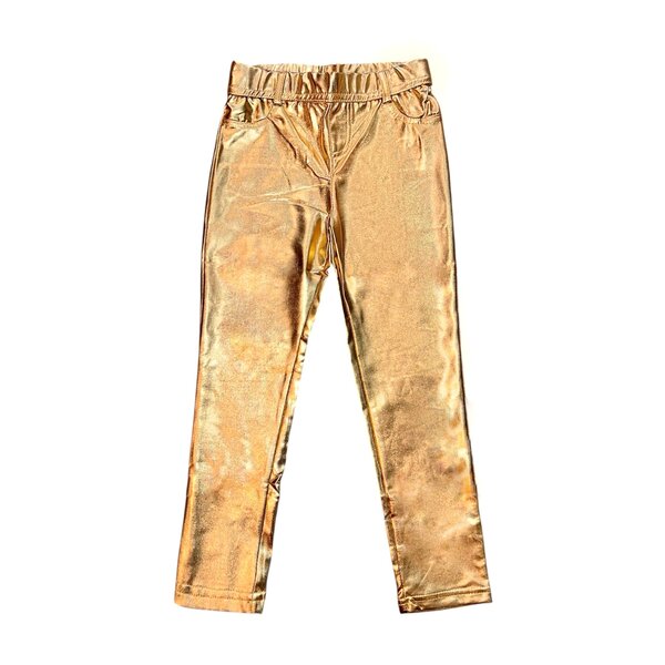 Metallic Legging - Gold