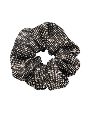 Name it - NKFSANNI SCRUNCHIE - Black/Silver