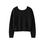 NAME IT Name It - NKF Simra Bow Short Knit Pullover with Sparkle - Black
