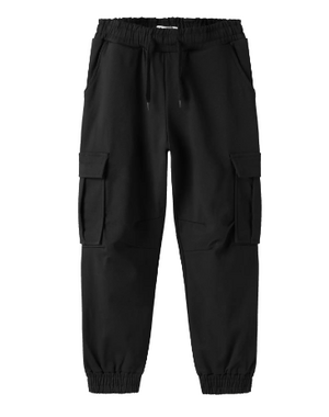 NAME IT Name It - NKM Skoma Relax Cargo Sweat Pants - Black