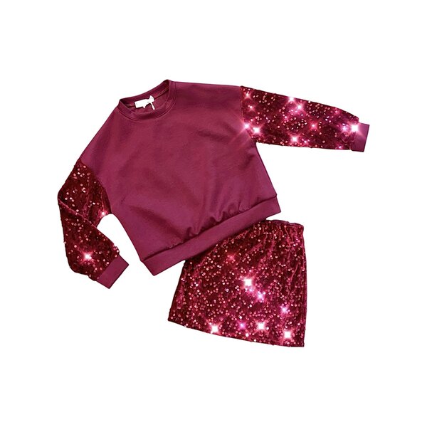 Glam Sparkle Set - Bordeaux