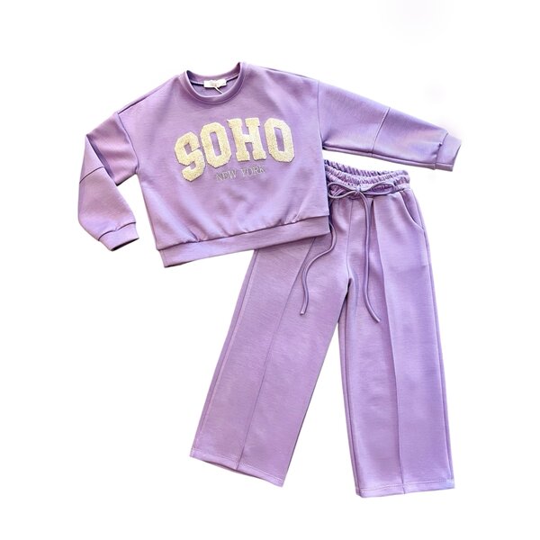 SOHO Musthave Jog Set - Lila