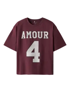 NAME IT Name It - NKF Sangy Amour 4 Relax Top - Burgundy Bordeaux