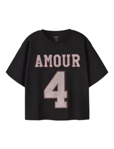 NAME IT Name It - NKF Sangy Amour 4 Relax Top - Black