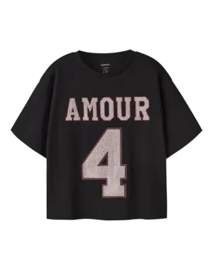 NAME IT Name It - NKF Sangy Amour 4 Relax Top - Black