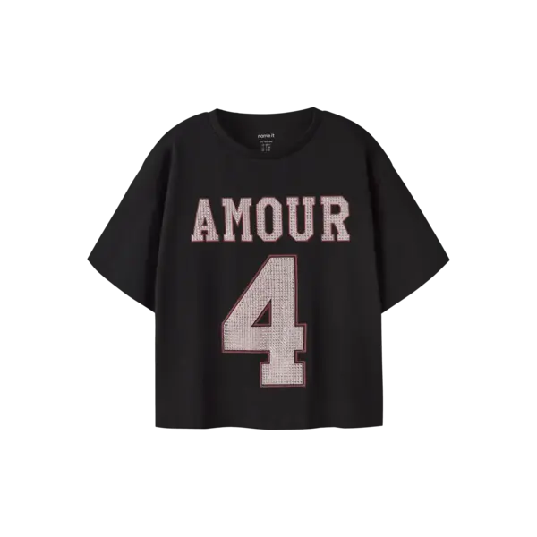 NAME IT Name It - NKF Sangy Amour 4 Relax Top - Black