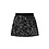Sequin Sparkle Skirt -  Black
