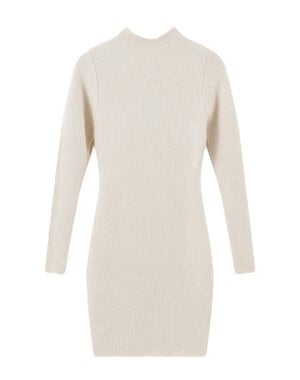  Soft Stylish Dress - Beige