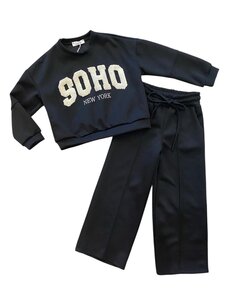  SOHO Musthave Jog Set - Black