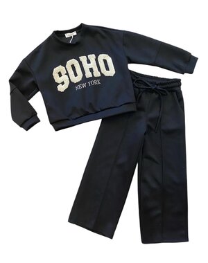  SOHO Musthave Jog Set - Black