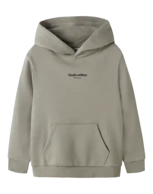 NAME IT Name It - NKM Brody Reg Sweater - Shadow Sage Green/Grey