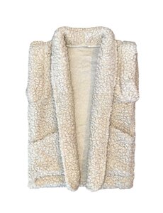  Cute Teddy Gilet - Beige