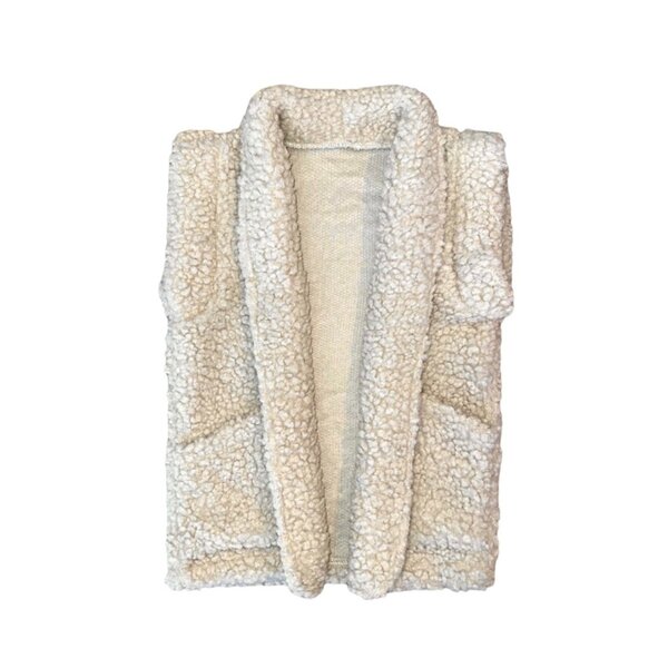 Cute Teddy Gilet - Beige