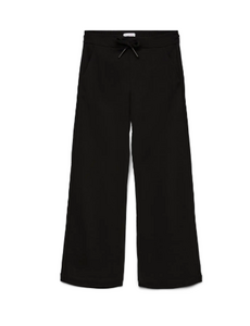 VERO MODA GIRLS Vero Moda - VMEVA MW STRAIGHT STRING PANT GIRL - Black