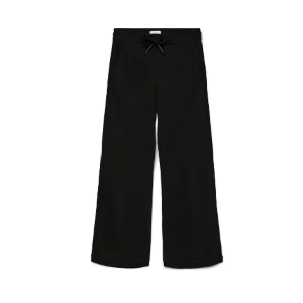 VERO MODA GIRLS Vero Moda - VMEVA MW STRAIGHT STRING PANT GIRL - Black
