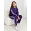 Kensi Sporty Set - Purple/White