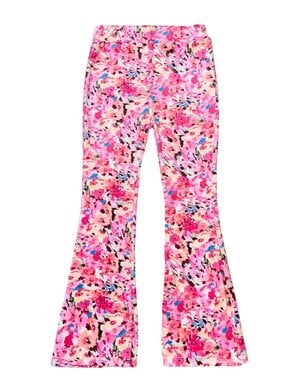  Fleurie Velvet Flared - Fuchsia