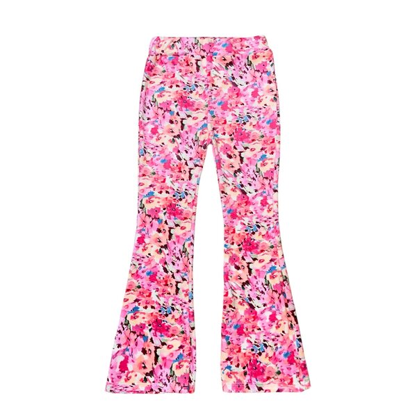 Fleurie Velvet Flared - Fuchsia