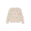 VERO MODA GIRLS Vero Moda - VM Doffy Intarsia O-Neck Pullover Sweater with Hearts - Beige
