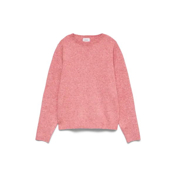 VERO MODA GIRLS Vero Moda - VM Doffy O-Neck Sweater - Berry Pink