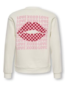 ONLY GIRLS Only - Love to Kiss Sweater - Off White