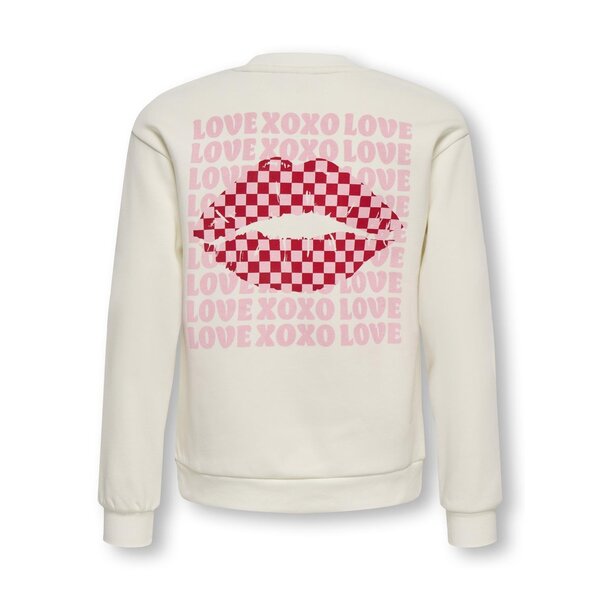 ONLY GIRLS Only - Love to Kiss Sweater - Off White