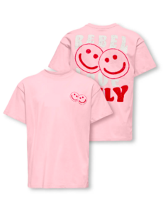 ONLY GIRLS Only - Eros Smile Shirt - Pink