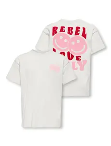 ONLY GIRLS Only - Eros Smile Shirt - White