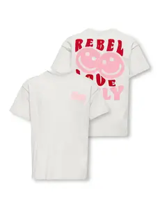 ONLY GIRLS Only - Eros Smile Shirt - White