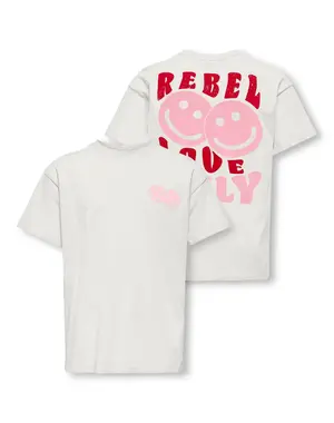 ONLY GIRLS Only - Eros Smile Shirt - White