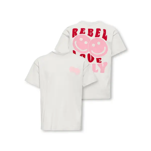 ONLY GIRLS Only - Eros Smile Shirt - White