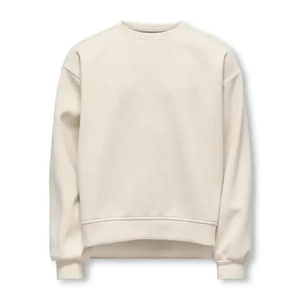 ONLY GIRLS Only -  Ada Wide O-neck Sweater - Beige