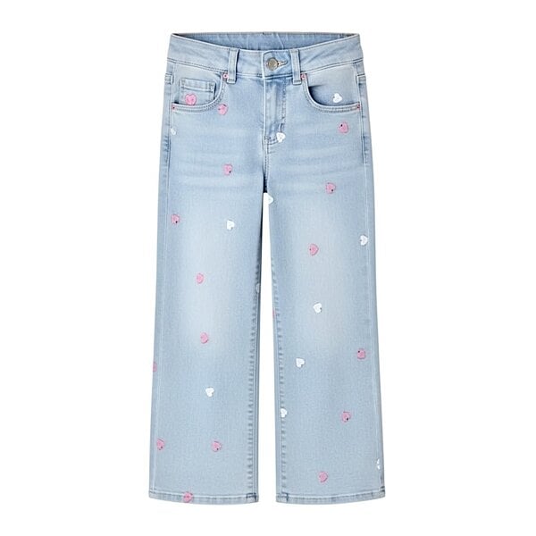 NAME IT Name It MINI - NMFROSE MULTI HEART JEANS - Blue/Pink