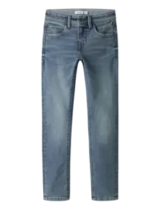 NAME IT Name It - Silas Xslim Jeans - Vintage Medium Blue Denim
