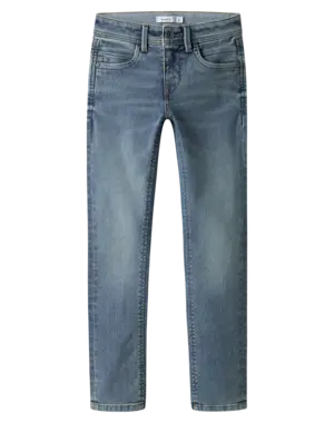 NAME IT Name It - Silas Xslim Jeans - Vintage Medium Blue Denim