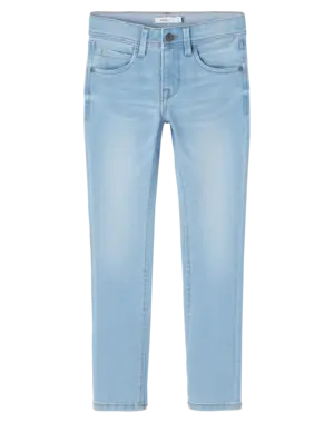 NAME IT Name It - Silas Xslim Jeans - Light Blue Denim