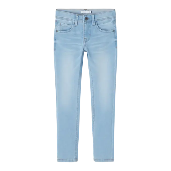 NAME IT Name It - Silas Xslim Jeans - Light Blue Denim
