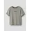 NAME IT Name It - Brody Regular Shirt - Shadow Sage Green/Grey