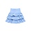 Ibiza Ruffle Skort - Blue