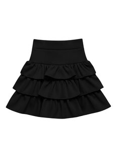  Ibiza Ruffle Skort - Black