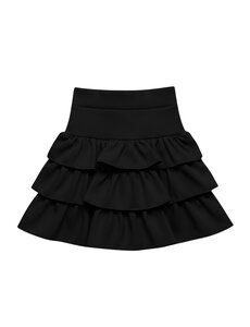  Ibiza Ruffle Skort - Black
