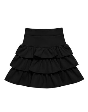  Ibiza Ruffle Skort - Black