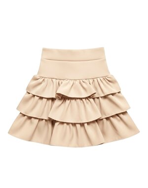  Ibiza Ruffle Skort - Beige