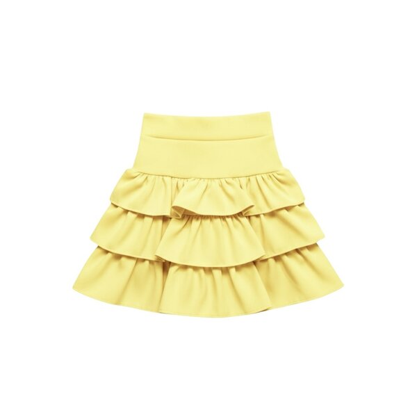 Ibiza Ruffle Skort - Yellow