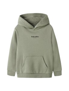 NAME IT Name It - NKM Brody Reg Sweater - Shadow Sage Green/Grey