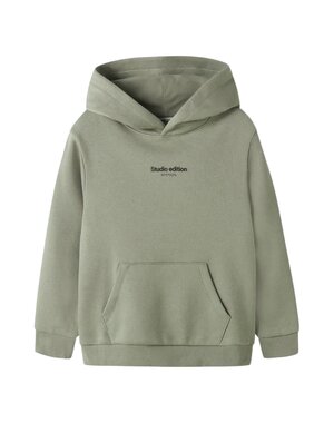 NAME IT Name It - NKM Brody Reg Sweater - Shadow Sage Green/Grey