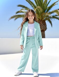  Bibi Blazer Set - Aqua