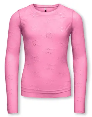 ONLY GIRLS Only - KOG Lovely Lace Top  - Pink